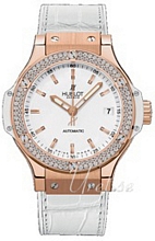 Hublot Big Bang 38 mm Automatic Vit/L�der �38 mm