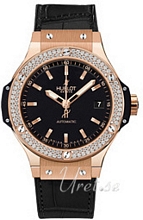 Hublot Big Bang 38 mm Automatic Svart/L�der �38 mm