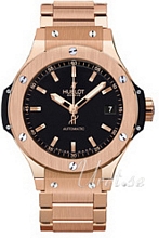 Hublot Big Bang 38 mm Automatic Svart/18 karat ros�guld �38 mm