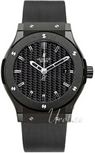 Hublot Classic Fusion 45 mm Svart/Gummi �45 mm
