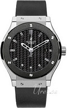 Hublot Classic Fusion 45 mm Svart/Gummi �45 mm