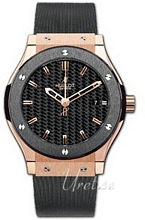 Hublot Classic Fusion 42 mm Svart/Gummi �42 mm