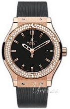 Hublot Classic Fusion 42 mm Svart/Gummi �42 mm