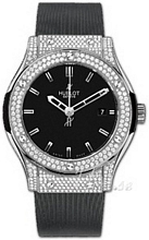 Hublot Classic Fusion 42 mm Svart/Gummi �42 mm