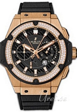 Hublot BB King Power Split-Second Power Reserve Svart/Gummi �48