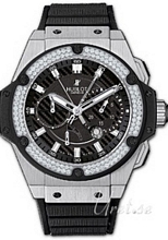 Hublot BB King Power Split-Second Power Reserve Svart/Gummi �48