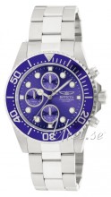 Invicta Pro Diver Chronograph Bl�/St�l �44 mm