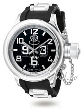 Invicta Quinotaur Chronograph Black Dial