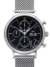 IWC Portofino Chronograph Black Dial Bracelet IWC Portofino Chronograph Black Dial Bracelet