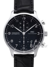 IWC Portuguese Svart/L�der �40.9 mm