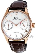 IWC Portuguese Silver Dial Leather