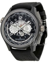 Jaeger LeCoultre Amvox Black Dial Leather Strap Jaeger LeCoultre Amvox Black Dial Leather Strap