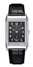 Jaeger LeCoultre Reverso Black Dial Croco Strap Jaeger LeCoultre Reverso Black Dial Croco Strap