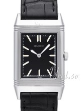 Jaeger LeCoultre Reverso Grande Black Dial Leather