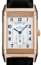 Jaeger LeCoultre Reverso Grande Silver Dial Leather