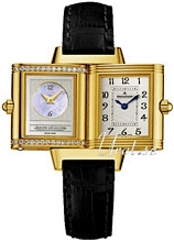 Jaeger LeCoultre Reverso Lady Duetto Yellow Gold Leather Jaeger LeCoultre Reverso Lady Duetto Yellow Gold Leather