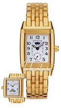 Jaeger LeCoultre Reverso Lady Gran' Sport White Dial Yellow Gold