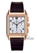Jaeger LeCoultre Reverso Squadra Chronograph GMT Silver Dial R Jaeger LeCoultre Reverso Squadra Chronograph GMT Silver Dial R