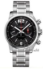 Longines Admiral Chronograph Black Dial Bracelet