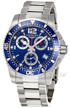 Longines HydroConquest Chronograph Blue Dial Bracelet