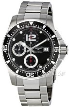 Longines HydroConquest Chronograph Automatic Black Dial Bracelet
