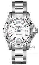 Longines HydroConquest White Dial Bracelet