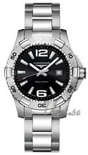 Longines HydroConquest Black Dial Bracelet