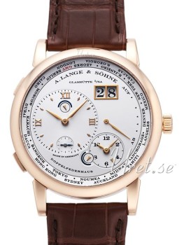 A. Lange & Söhne Lange 1 GMT Rose Gold White Dial A. Lange & Söhne Lange 1 GMT Rose Gold White Dial