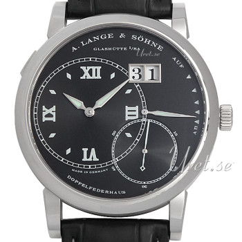 A. Lange & Söhne Lange 1 Black Dial Croco Strap A. Lange & Söhne Lange 1 Black Dial Croco Strap