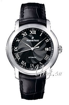 Audemars Piguet Jules Audemars Black, Guilloche Dial Croco Strap Audemars Piguet Jules Audemars Black, Guilloche Dial Croco Strap