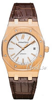 Audemars Piguet Royal Oak White, Guilloche Dial Croco Strap Audemars Piguet Royal Oak White, Guilloche Dial Croco Strap
