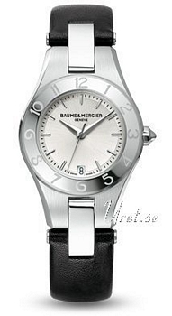 Baume & Mercier Linea Silver Dial Leather Baume & Mercier Linea Silver Dial Leather