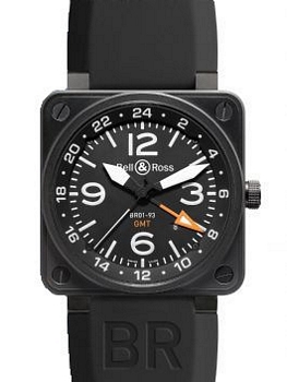 Bell & Ross Instrument Carbon Black Dial