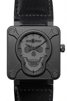 Bell & Ross Instrument Limited Edition Steel, PVD Black Dial