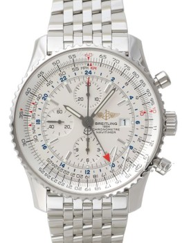 Breitling Navitimer World White Dial Bracelet