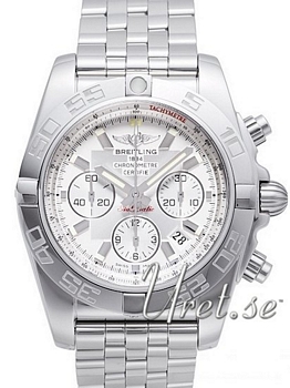 Breitling Chronomat B01 Silver Dial Bracelet