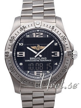 Breitling Aerospace Black Dial Bracelet