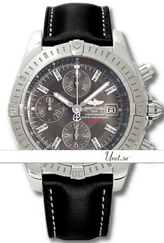 Breitling Chronomat Grey Dial Leather Strap Breitling Chronomat Grey Dial Leather Strap
