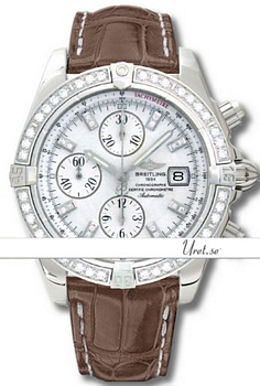 Breitling Chronomat MOP Dial Leather Diamond Breitling Chronomat MOP Dial Leather Diamond