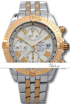 Breitling Chronomat Ivory Dial Two Tone Bracelet Breitling Chronomat Ivory Dial Two Tone Bracelet