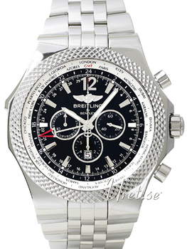 Breitling For Bentley GMT Black Dial Bracelet