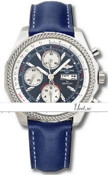 Breitling For Bentley GT Blue Dial Leather Strap