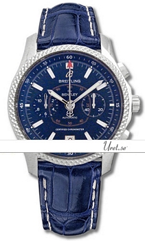 Breitling For Bentley MARK VI Blue Dial Croco Strap