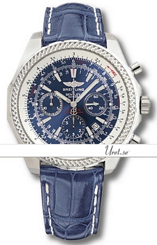 Breitling For Bentley Motors Blue Dial Croco Strap