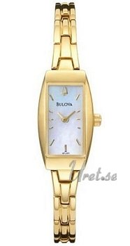 Bulova Bracelet Ladies Gold Tone MOP Dial Bulova Bracelet Ladies Gold Tone MOP Dial