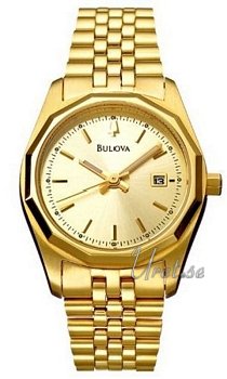 Bulova Bracelet Ladies Gold Tone Gold Dial Bulova Bracelet Ladies Gold Tone Gold Dial