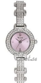 Bulova Crystals Ladies Pink Dial Bulova Crystals Ladies Pink Dial