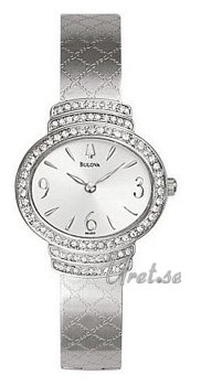 Bulova Crystals Ladies Silver Dial Bulova Crystals Ladies Silver Dial