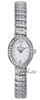 Bulova Crystals Ladies White Dial Bulova Crystals Ladies White Dial
