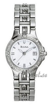 Bulova Diamonds Ladies White Dial